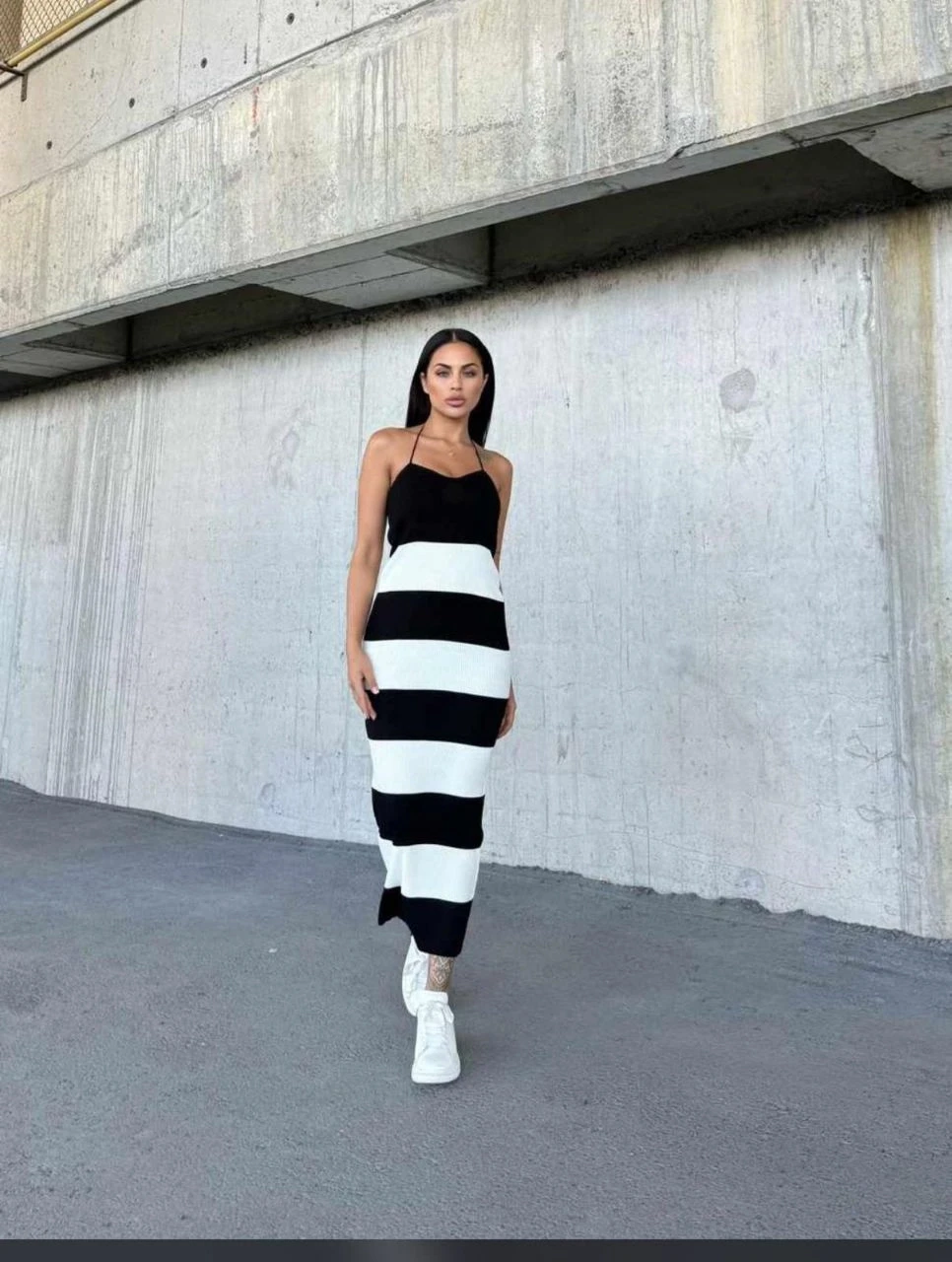 Uzun Elbise & Hırka TrikoTakım