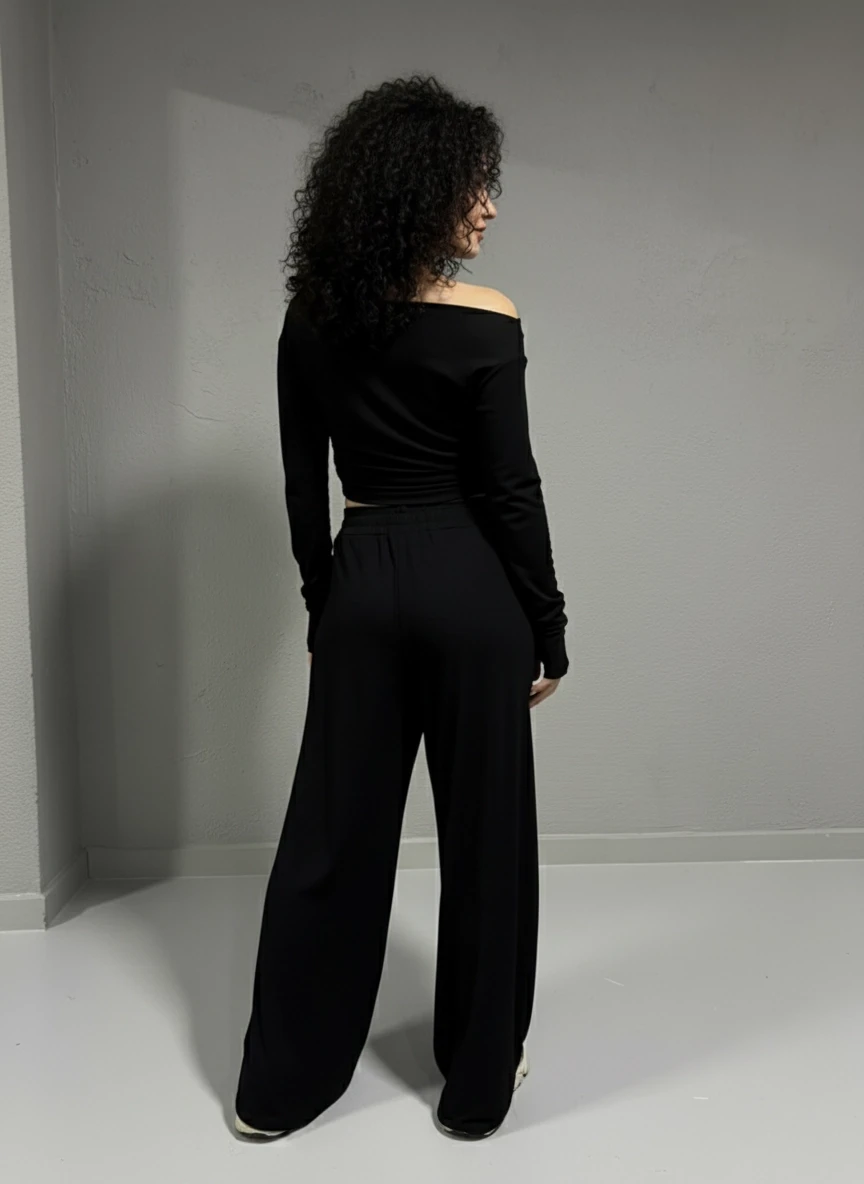 Buzi Kumaş Takım Siyah