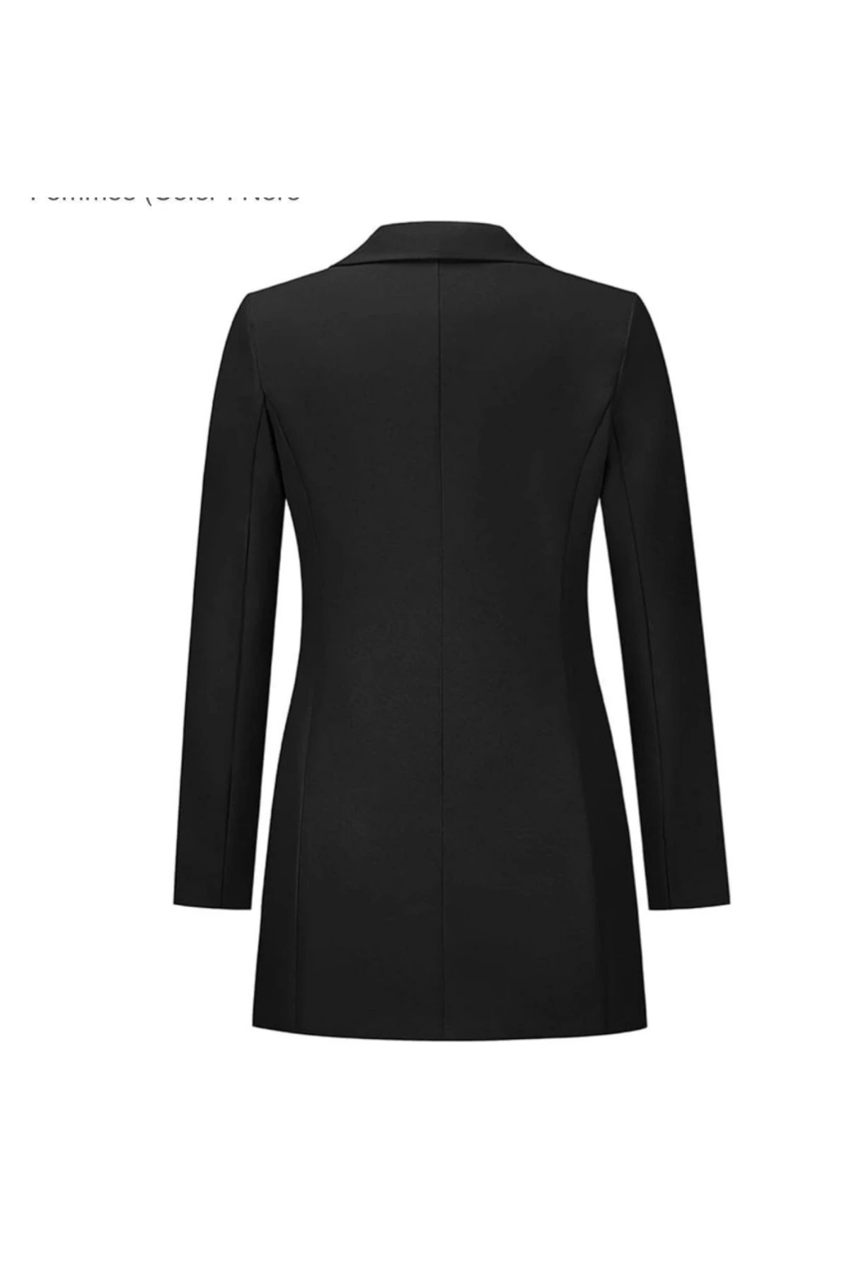 Düğme Detaylı Ceket Elbise