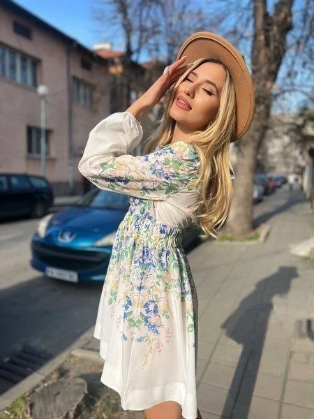 İthal Keten Vual Kumaş Elbise