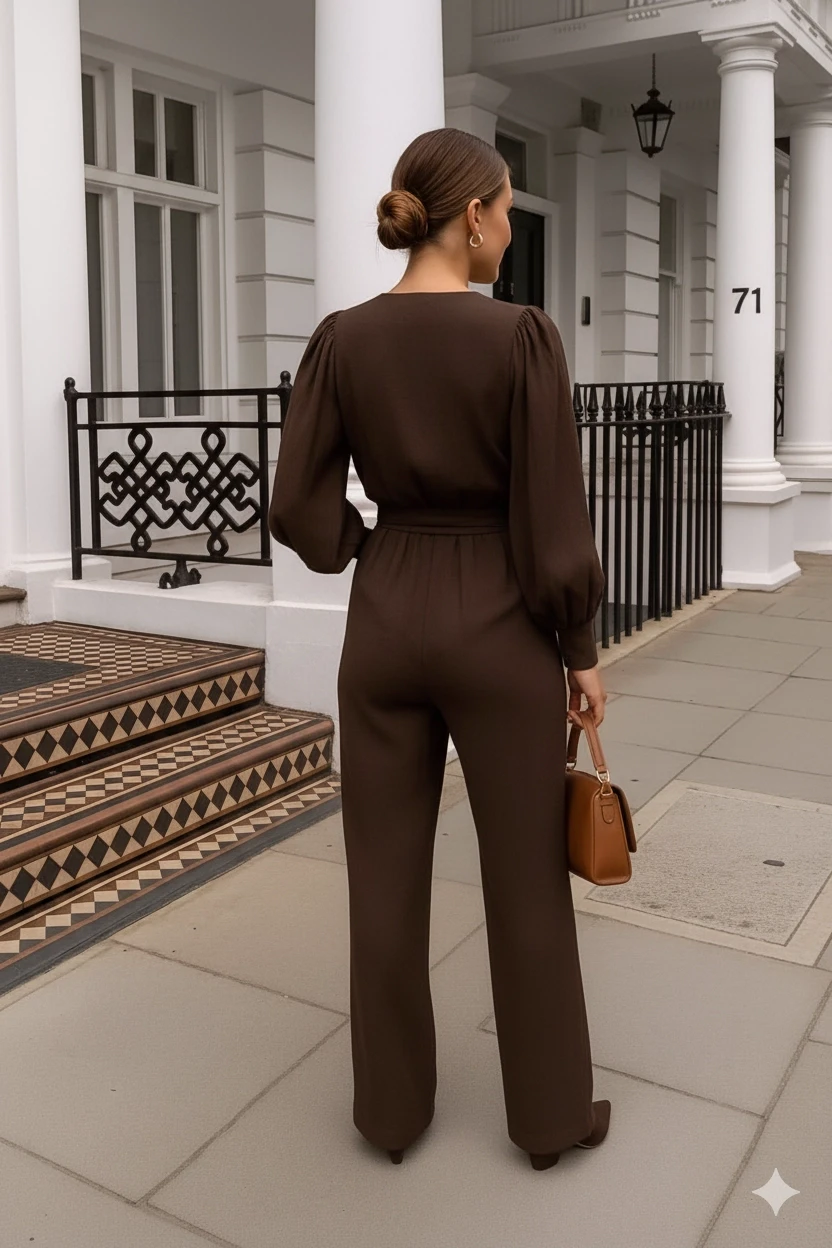 Kahve Massimo Takım Modal Kumaş