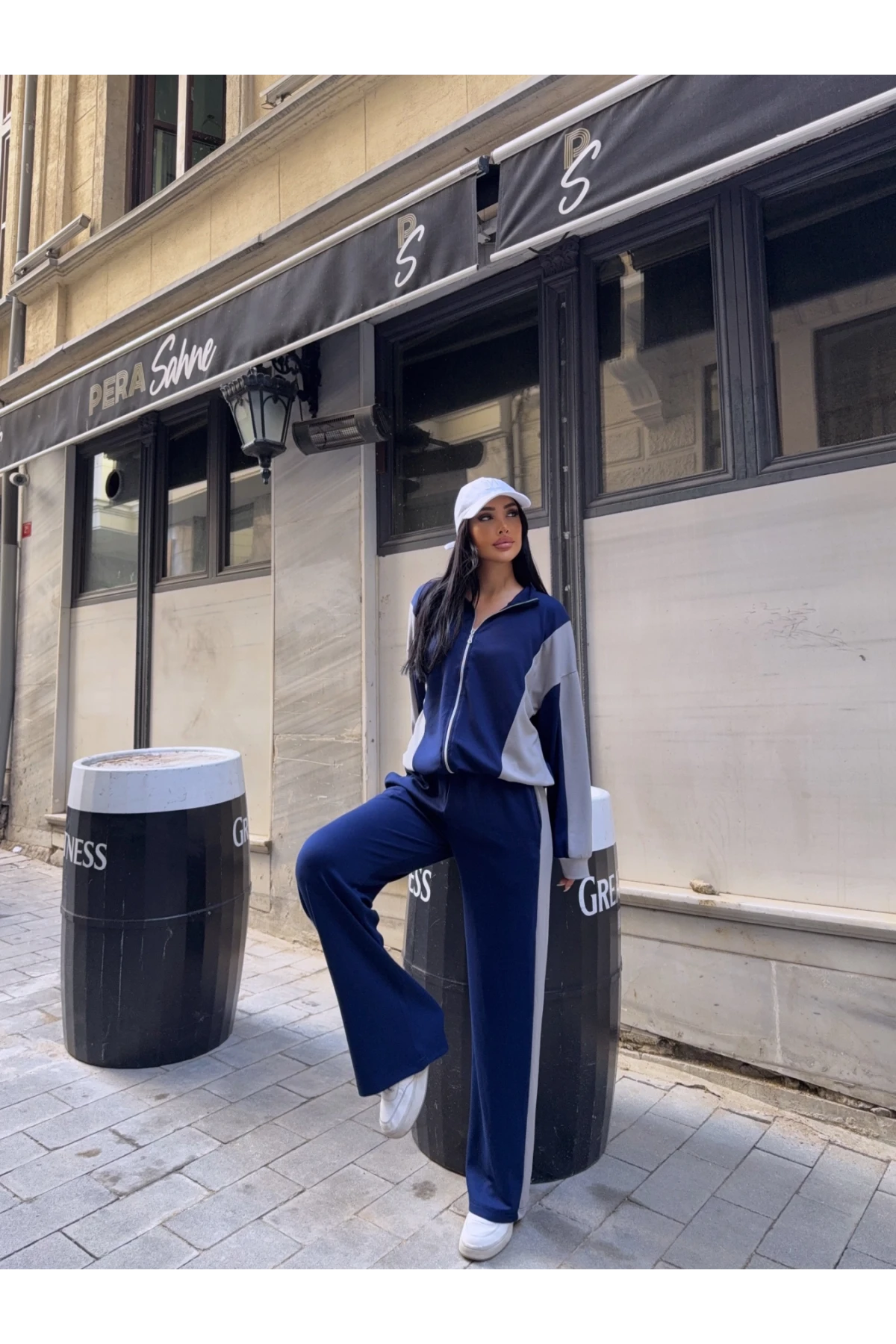 Modal Kumaş Bloklu Mevsimlik Alt Üst Takım