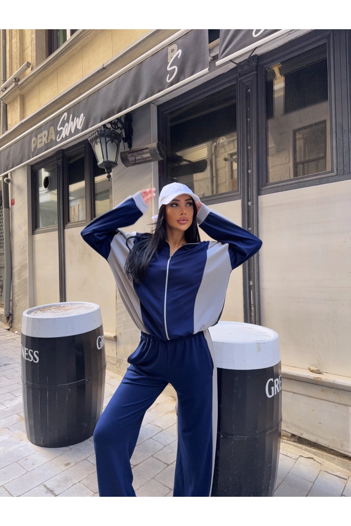 Modal Kumaş Bloklu Mevsimlik Alt Üst Takım