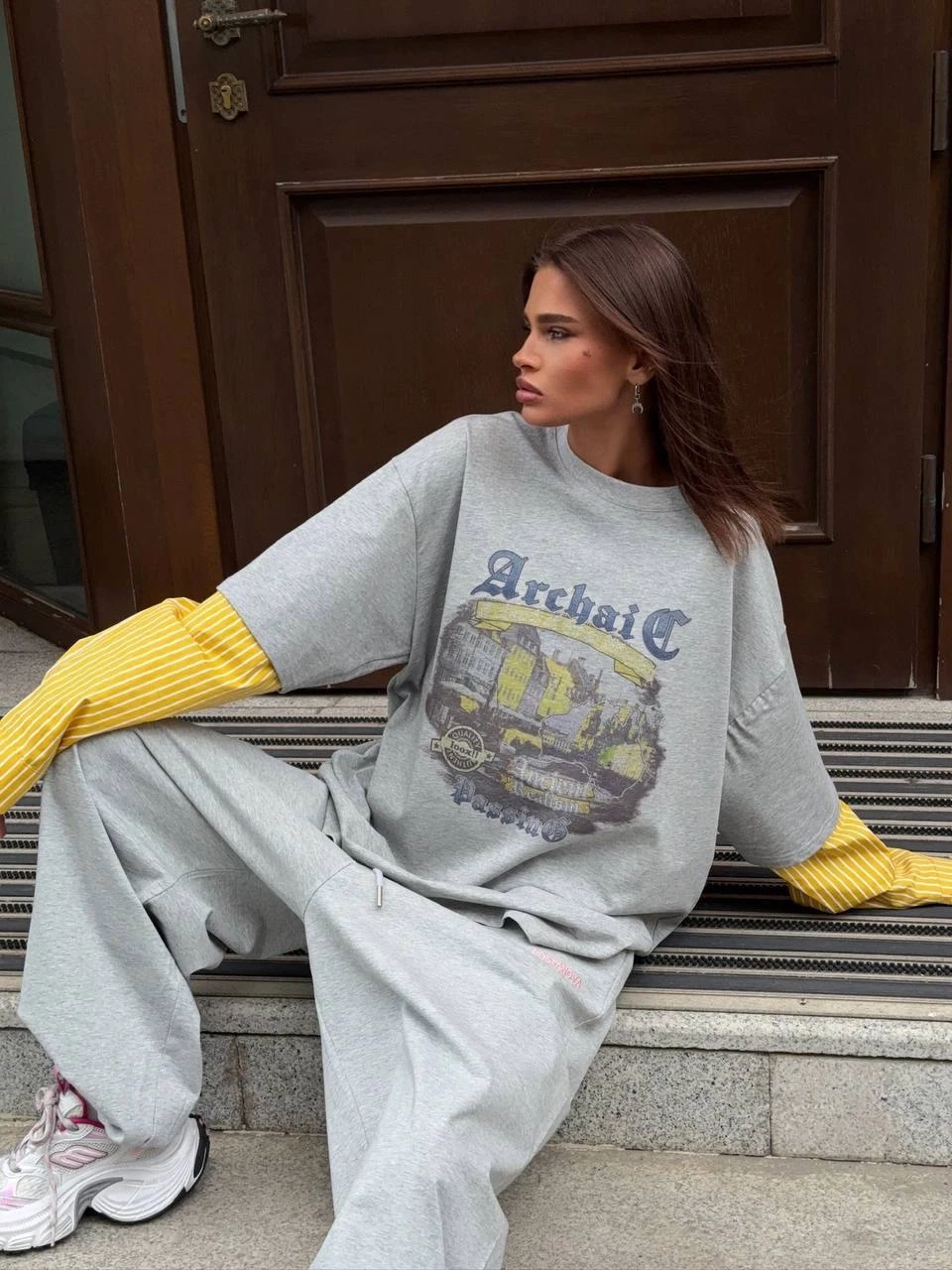 Dijital Baskı Kol Detay Üç İplik Takım