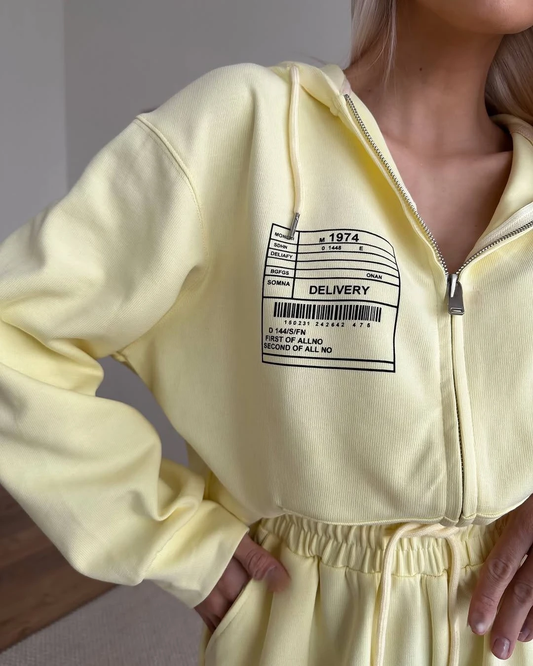 Dijital Baskı Üç İplik Pamuklu Eşofman Takım