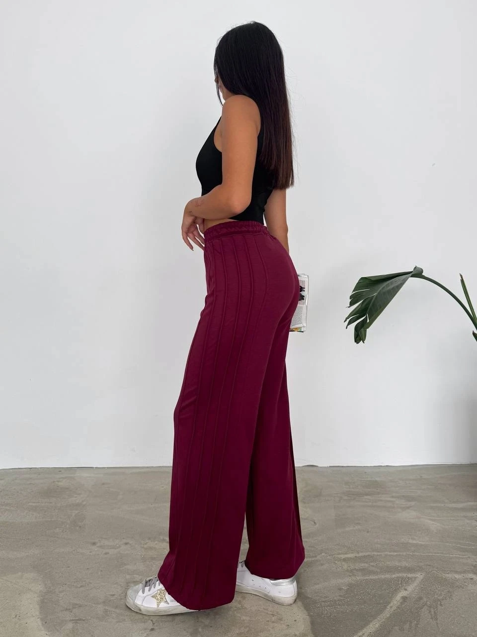 İki İplik Şerit Detay Eşofman Altı