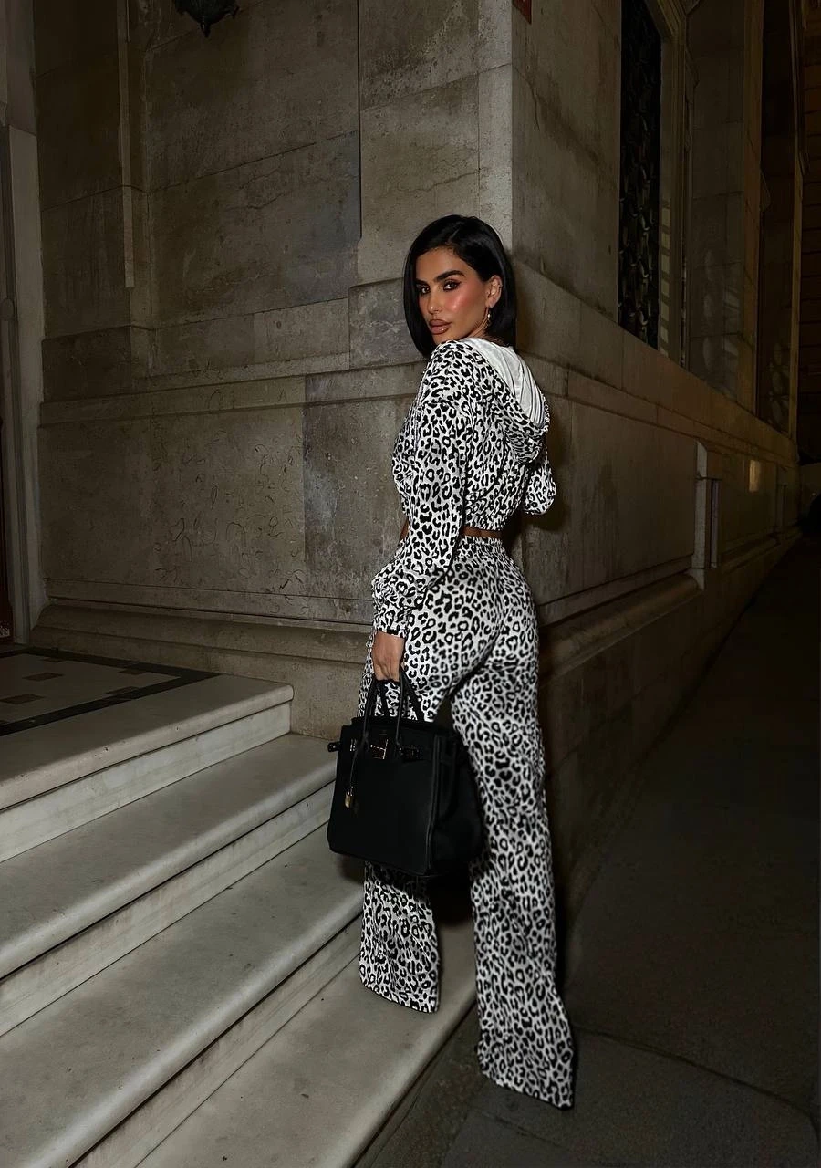 Kadife Taş Dizayn Eşofman Takım