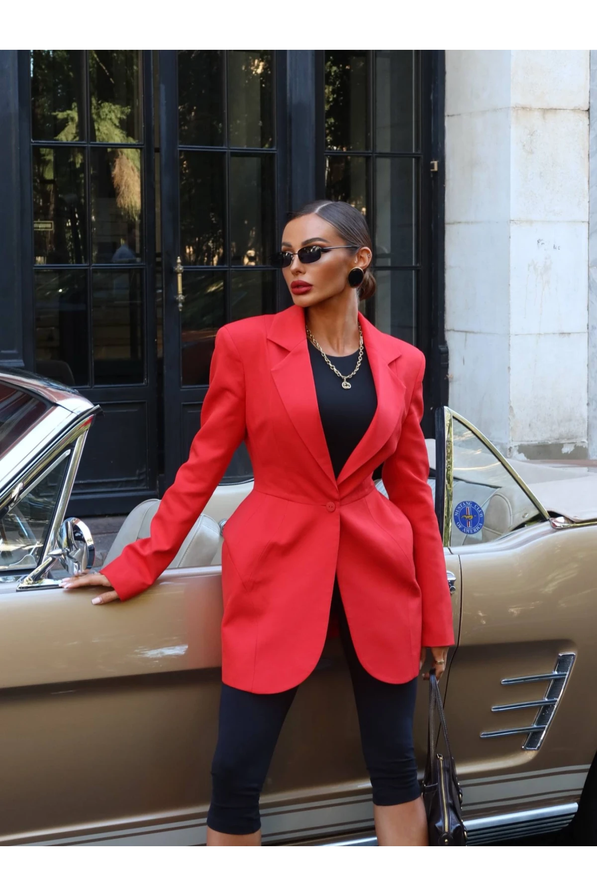 Kırmızı Ceket Elbise