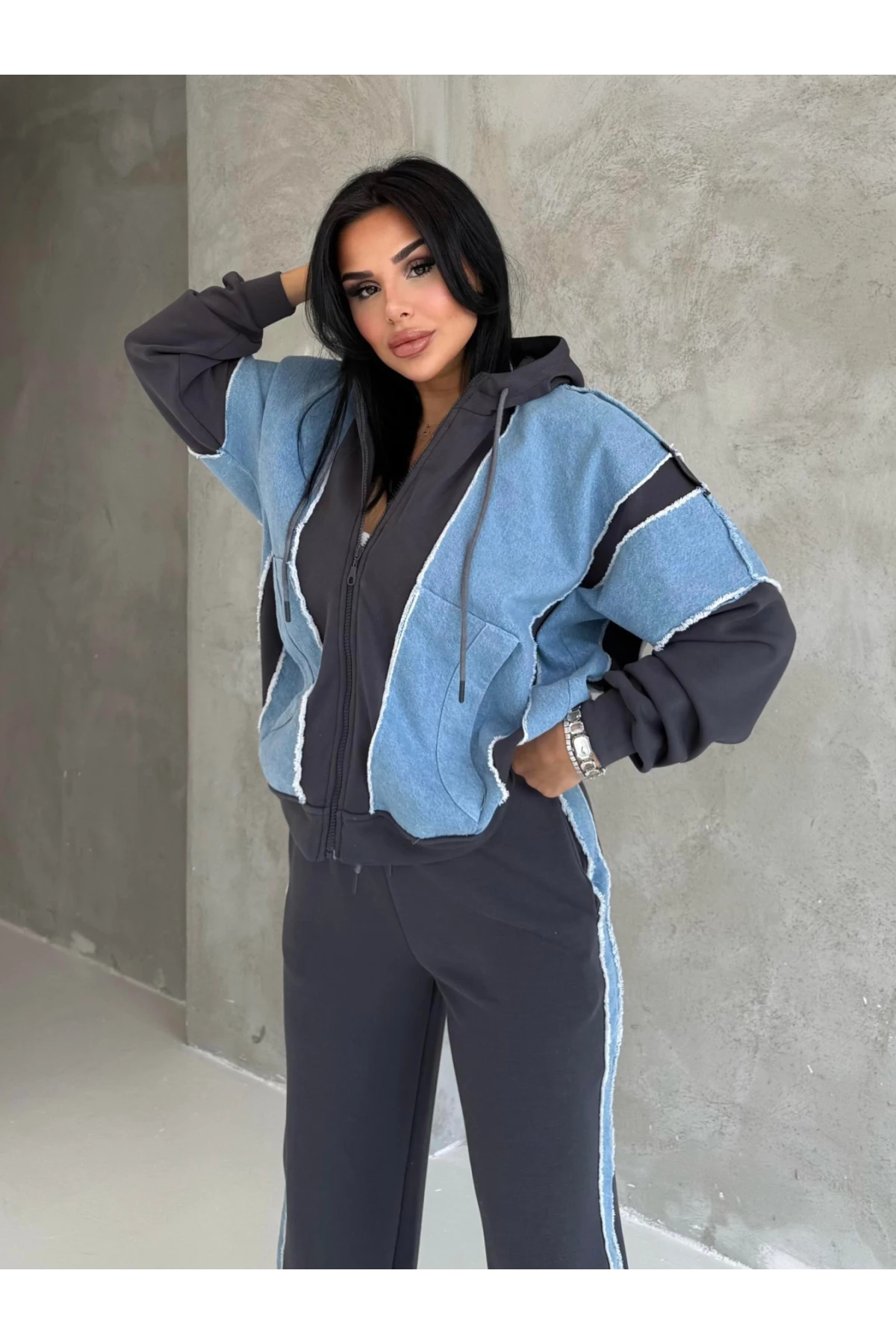 Kot Garnili Spor Eşofman Takım