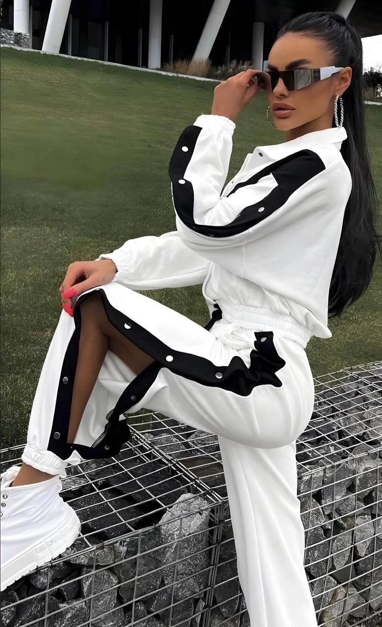 Osyh Kumaş Çıtçıtlı Eşofman Takım