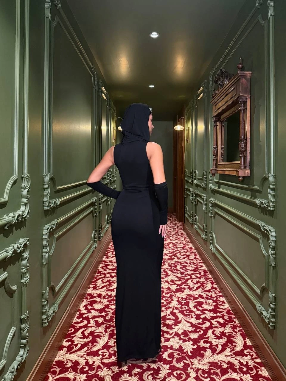 Sandy Kumaş Maxi Elbise