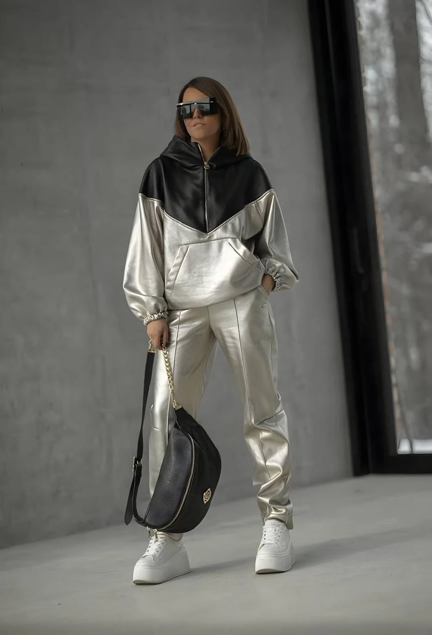 Sıvam Deri Kumaş Likralı Takım