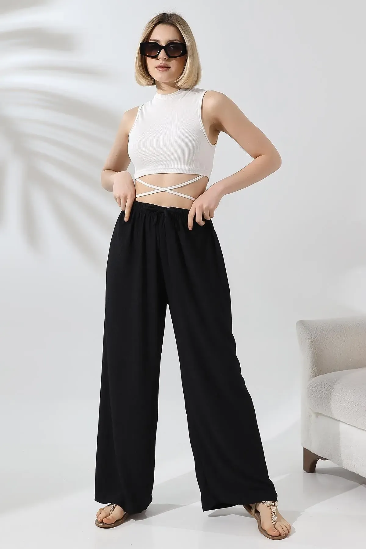 Bol Paça Viskon Pantalon-cpnt9098-syh