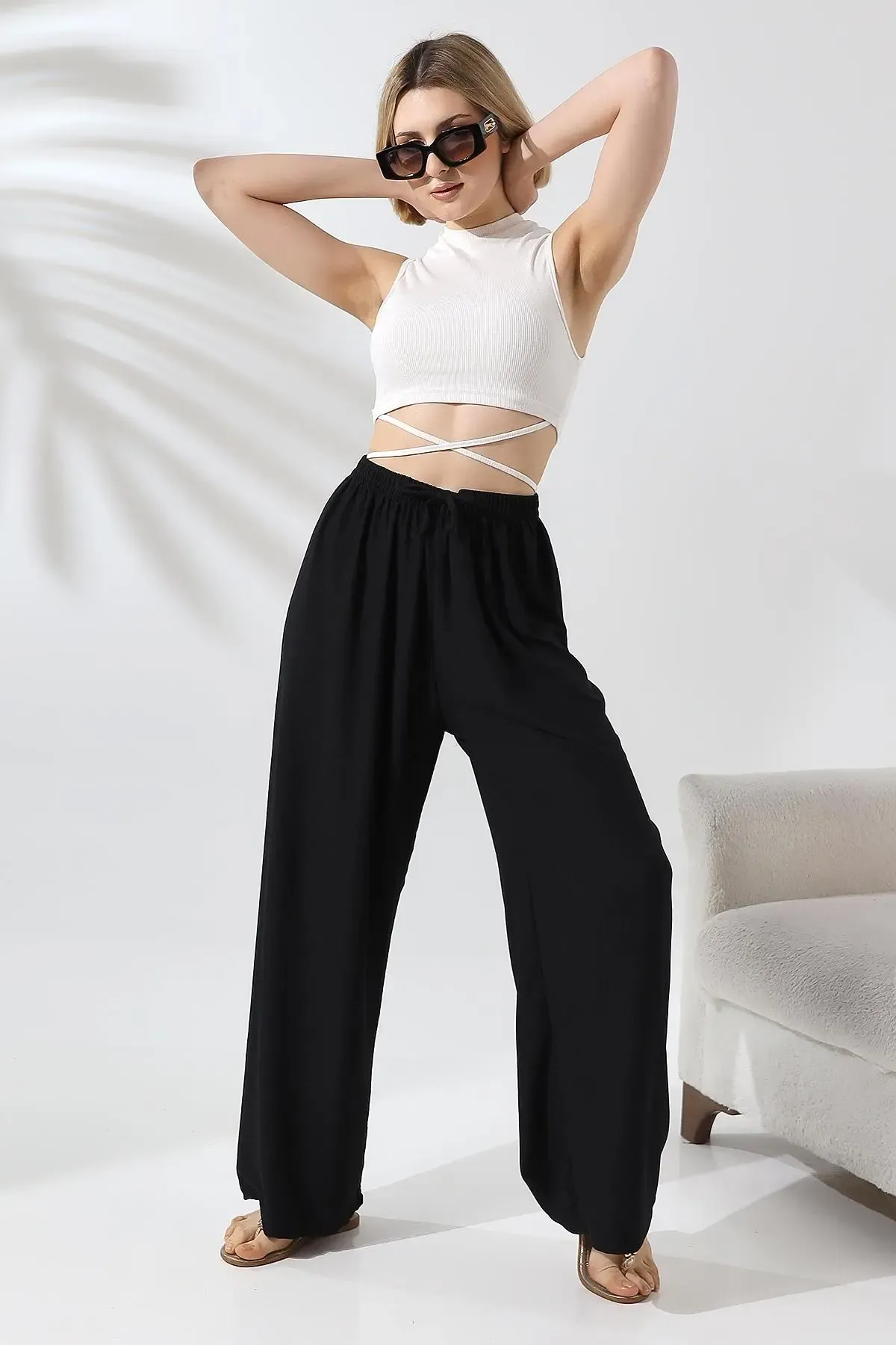 Bol Paça Viskon Pantalon-cpnt9098-syh