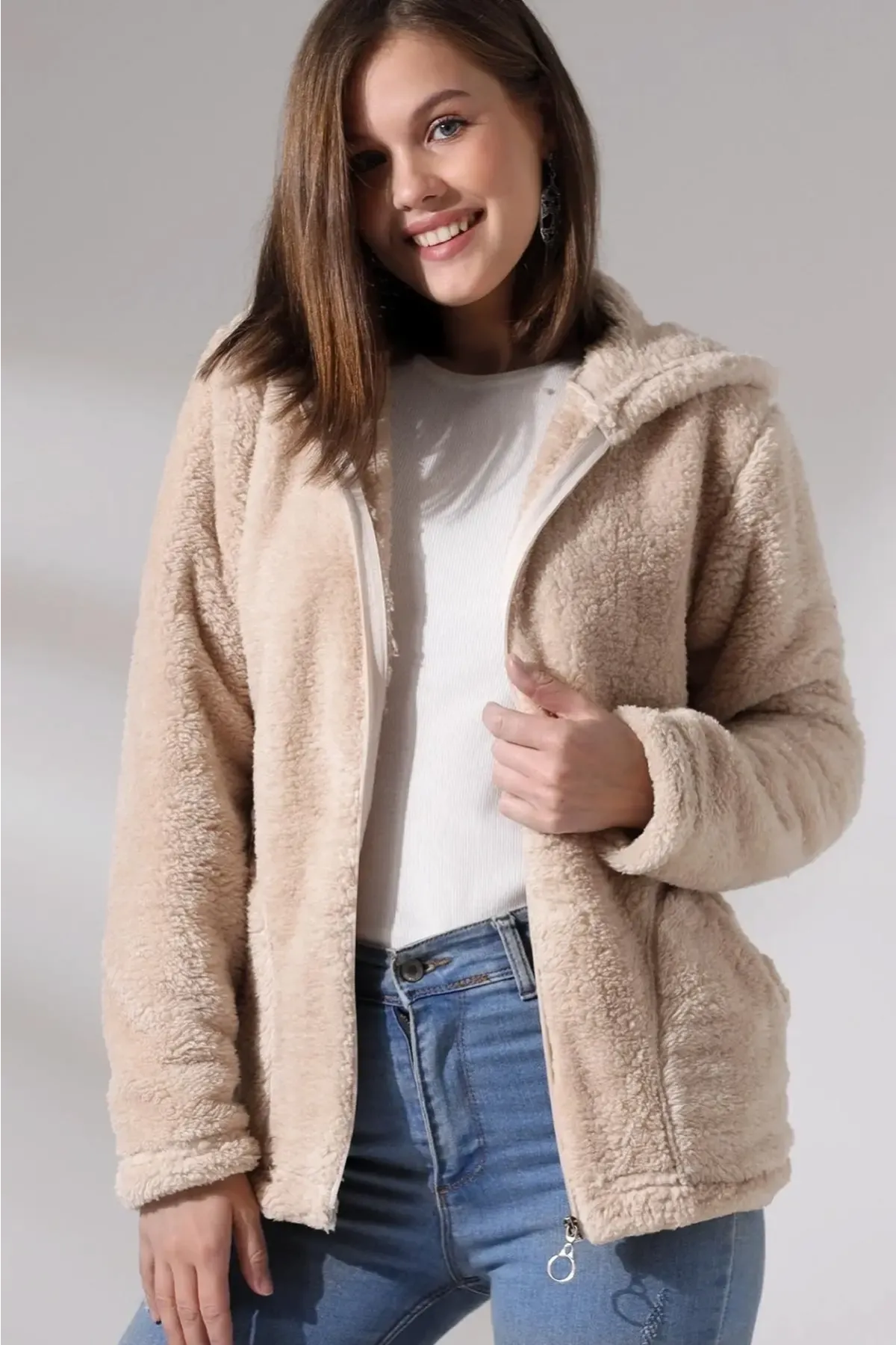 Fermuarlı Polar Sweat-plrsw-123-krb