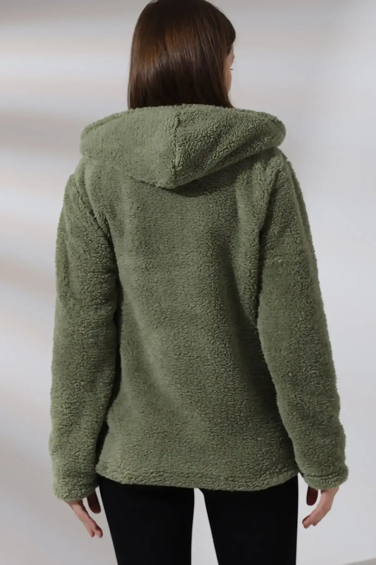 Fermuarlı Polar Sweat-plrsw-123-yysl