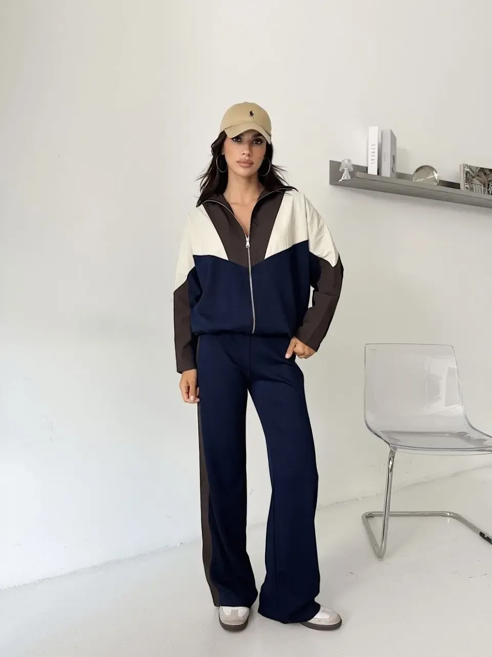 Paraşüt Garnili Twist Modal Takım