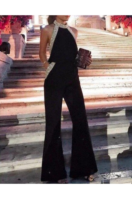 İncili İthal Dalgıc Kumaş Tasarım Tulum