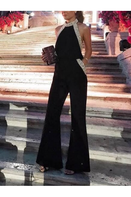 İncili İthal Dalgıc Kumaş Tasarım Tulum