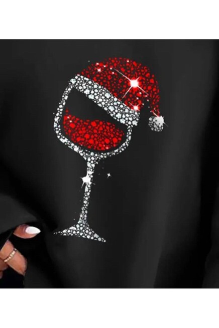 Scuba Dalgıç kumaş Tas Baskı Detaylı Bluz