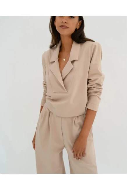 2 İplik Yakalı Eşofman Takımı