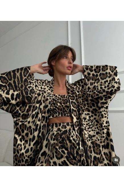 Bürümcük Kumaş Dijital Baskı 3 lü  takım