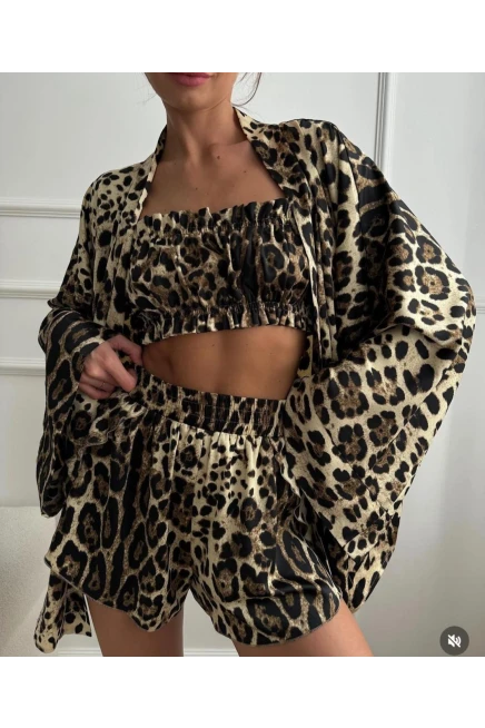 Bürümcük Kumaş Dijital Baskı 3 lü  takım