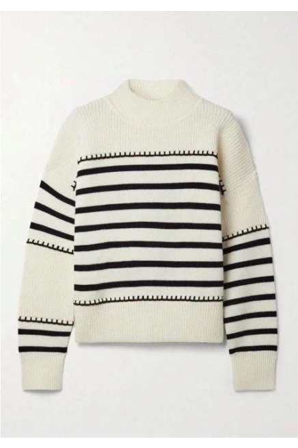 Çizgili Triko kazak