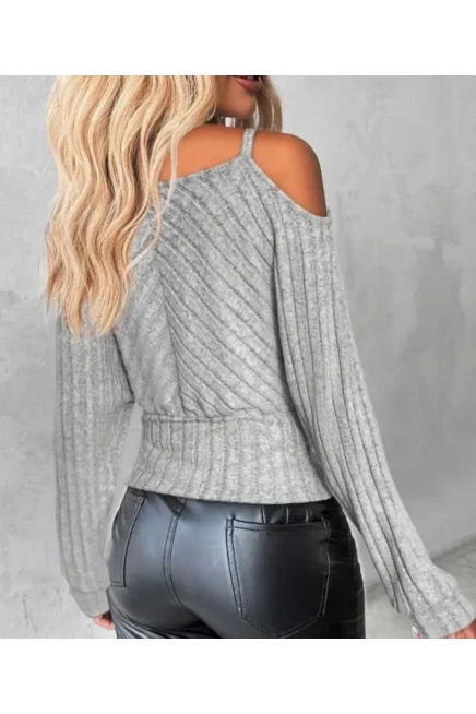 Ottoman Yumoş Kaşkorse Kumaş Tokalı Bluz