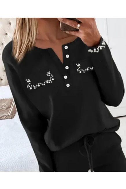 Scuba Dalgıç Kumaş Taş Detaylı Takım