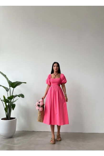 Z@R@ Model Beli Açık Gipeli Elbise