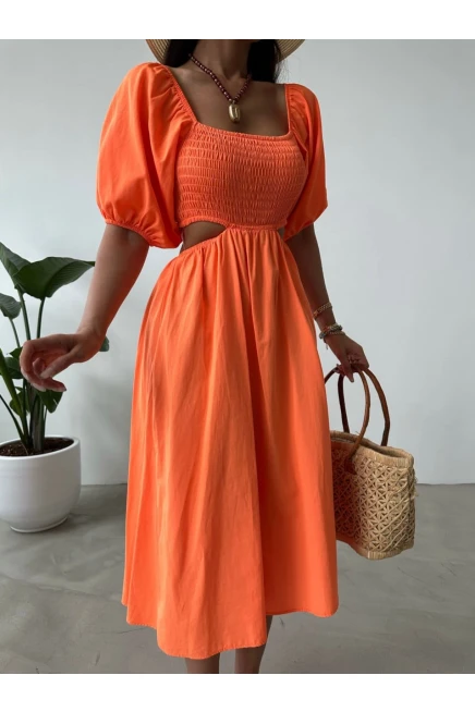 Z@R@ Model Beli Açık Gipeli Elbise