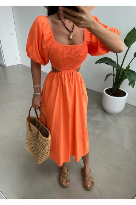 Z@R@ Model Beli Açık Gipeli Elbise