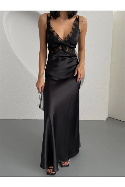 Z@R@ Model Dantel Detaylı Elbise