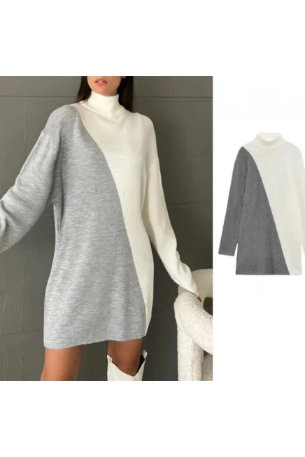 Z@R@ Model İpek Triko Elbise