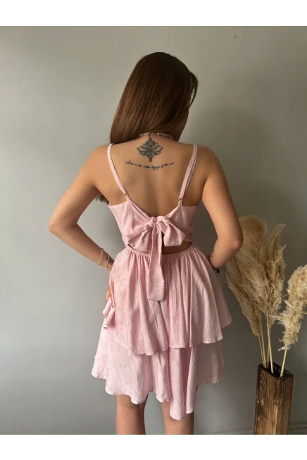 İthal Batik Kumaş Elbise