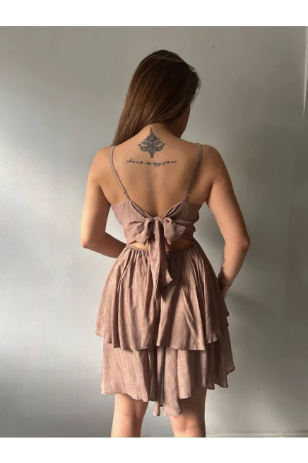 İthal Batik Kumaş Elbise