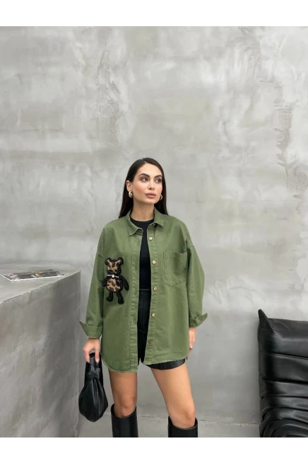 Le*par Ayc*k Armalı Gömlek Yağmur Gabardin Kumaş