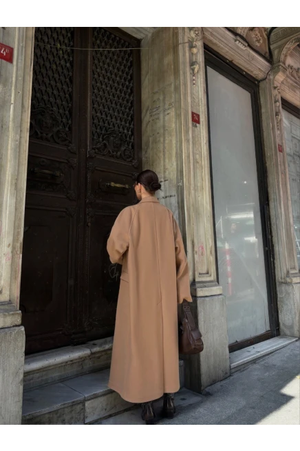 Rahat Kalıp Maxi Kaşe Kaban