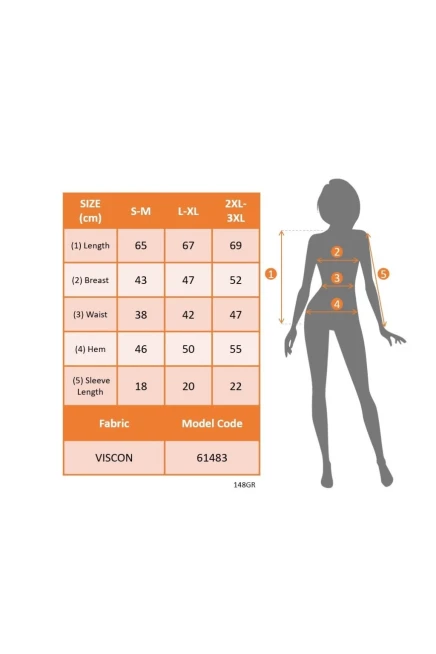 Kısa Kollu Yakası Açık Lazer Kesik Detaylı Viskon Bluz
