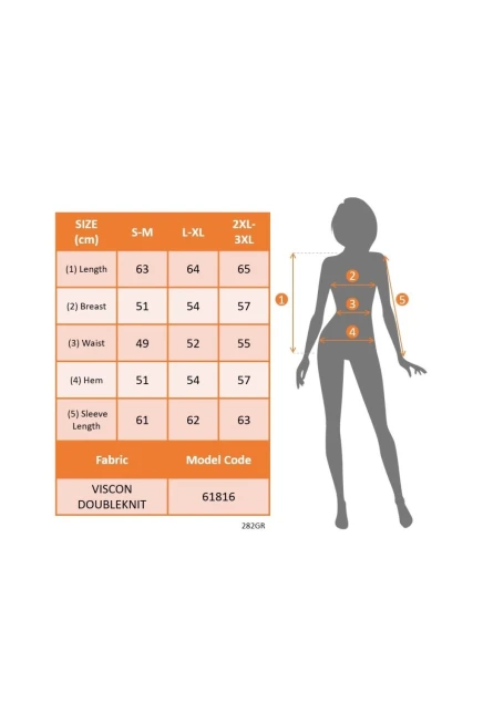 Uzun Kollu Yakadan Bağlamalı Viskon Iki Iplik Bluz