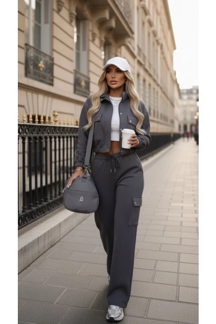 Modal Kumaş Kargo Cepli Takım