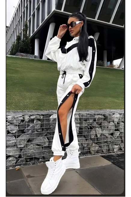 Osyh Kumaş Çıtçıtlı Eşofman Takım