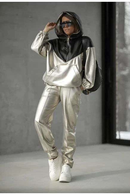 Sıvam Deri Kumaş Likralı Takım