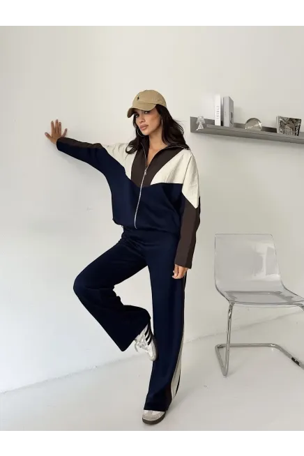 Paraşüt Garnili Twist Modal Takım