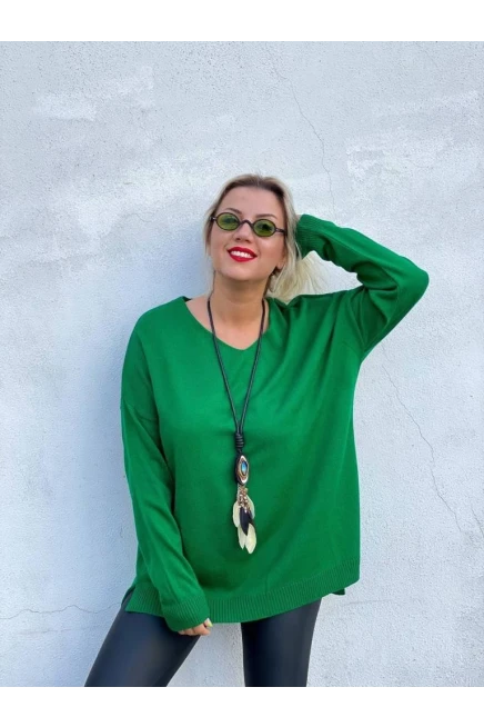 V Yaka Salaş Kalıp Triko