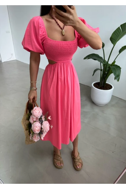 Z@R@ Model Beli Açık Gipeli Elbise