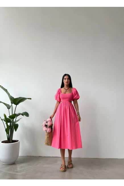 Z@R@ Model Beli Açık Gipeli Elbise