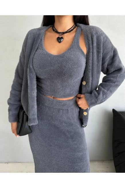 Yumoş Kumaş 3lü  Takım
