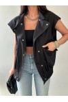 Cepli Denim Tarz Yelek